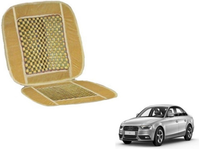 MOCKHE Cushion, Wooden Bead Seating Pad For  Audi A4(Car Seats Beige)