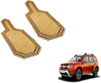 MOCKHE Wooden Bead Seating Pad For  Renault Duster(Car Seats Beige)