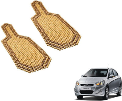 Auto Hub Wood Car Seat Cover For Hyundai Fluidic Verna(7 Seater)
