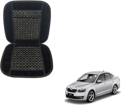 MOCKHE Cushion, Wooden Bead Seating Pad For  Skoda Octavia(Car Seats Black)