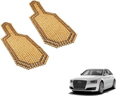 MOCKHE Wooden Bead Seating Pad For  Audi A8(Car Seats Beige)