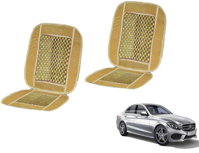 MOCKHE Cushion, Wooden Bead Seating Pad For  Mercedes Benz C-Class(Car Seats Beige)