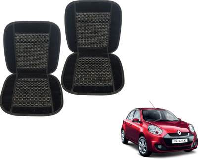 MOCKHE Cushion, Wooden Bead Seating Pad For  Renault Pulse(Car Seats Black)