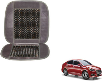 MOCKHE Cushion, Wooden Bead Seating Pad For  Hyundai Verna(Car Seats Grey)