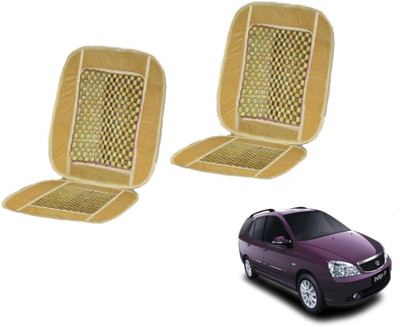 MOCKHE Cushion, Wooden Bead Seating Pad For  Tata Indigo Marina(Car Seats Beige)