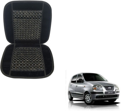 MOCKHE Cushion, Wooden Bead Seating Pad For  Hyundai Santro(Car Seats Black)