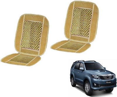MOCKHE Cushion, Wooden Bead Seating Pad For  Toyota Fortuner Old(Car Seats Beige)