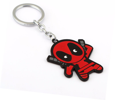 

Techpro Deadpool Metal Singlesided Key Chain(Multicolor)