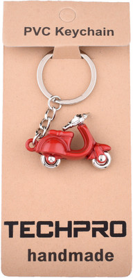 

Techpro Scooter Red Colour Key Chain(Multicolor)