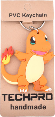 

Techpro Chamender Pokemon with flame Key Chain(Multicolor)