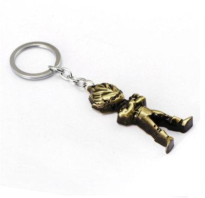 

Techpro Dragonballz metal gold Key Chain(Multicolor)