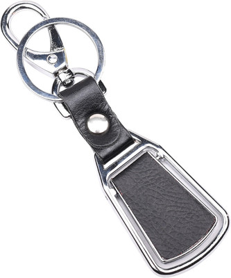 

Techpro Leatherite BMW single side logo Locking Key Chain(Multicolor)