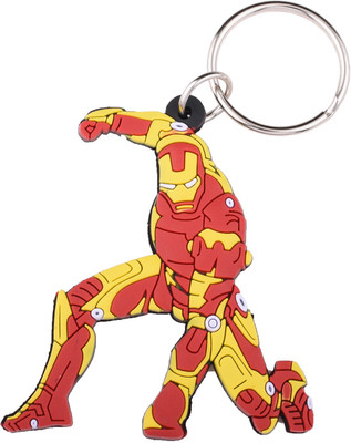 

Techpro Ironman Rubber double sided Key Chain(Multicolor)