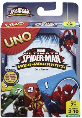 

Mattel Uno Marvel Ultimate Spiderman Card Game(Multicolor)