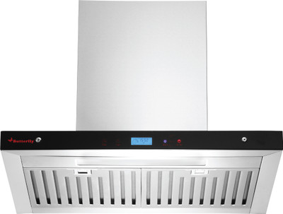 

Butterfly Superb Plus Wall Mounted Chimney(Silver 1200 m3/h)