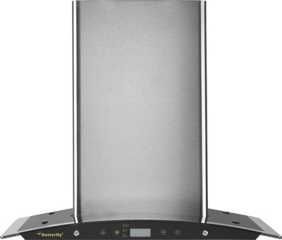 

Butterfly Desire Wall Mounted Chimney(Silver 1200 m3/h)