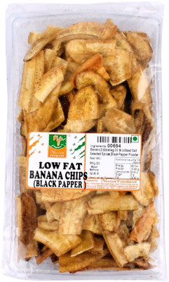 

Neelam Foodland LOW FAT BANANA CHIPS BLACK PEPPER Chips(400 g)