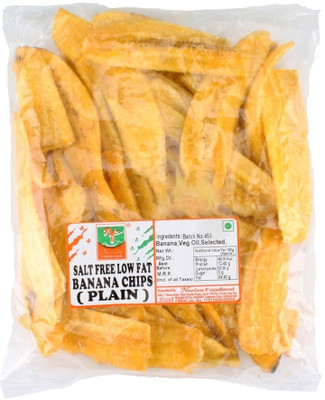 

Neelam Foodland LOW FAT SALT FREE BANANA CHIPS (PLAIN) Chips(400 g)