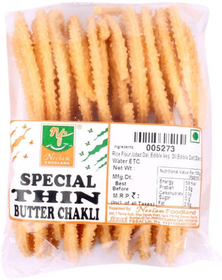 

Neelam Foodland BUTTER-CHAKLI Chips(400 g)