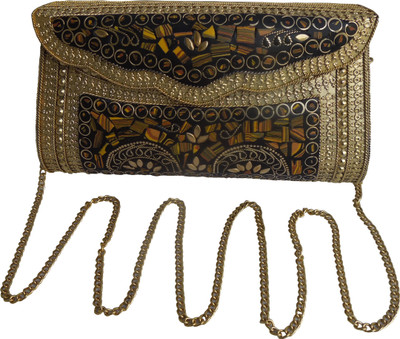 

Spice Art Party Gold Clutch
