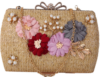 

Urbantra Party Gold Clutch