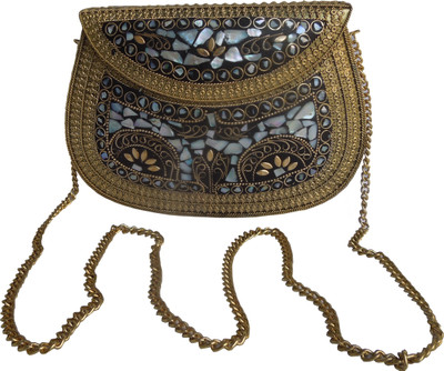 

Spice Art Party Gold Clutch