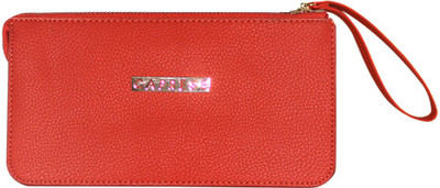 Caprese Casual Orange Clutch