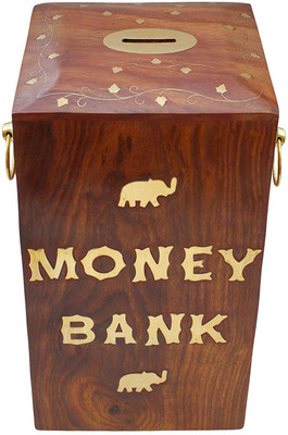 

NEW MAYUR ENTERPRISES FSA 11 Coin Bank(Brown)