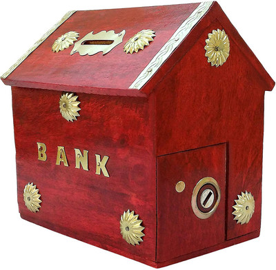 

NEW MAYUR ENTERPRISES FSA 8 Coin Bank(Red)