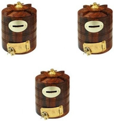

NEW MAYUR ENTERPRISES FSA 17 Coin Bank(Brown)