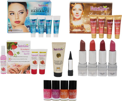 

NutriGlow Luster Glow Facial Combo 2(Set of 8)