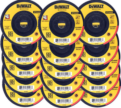 

Dewalt DC Wheel DW34406 100 X 6.0 X 16 mm A24NBF (Pack of 15) Metal Cutter