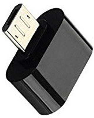 

Avyana Micro USB Mini OTG Cable Add Pendrive Card Reader (pack of 2)) OTG Cable(Black)