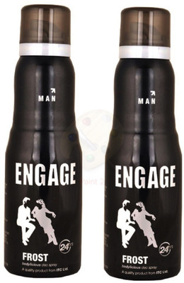 

ENGAGE DEODORANT FROST Body Spray - For Men(150 ml, Pack of 2)