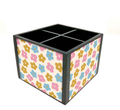 

Nutcase 4 Compartments Wooden Remote Stand(Multicolor)