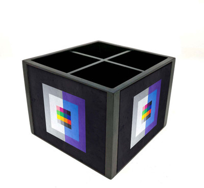 

Nutcase 4 Compartments Wooden Remote Stand(Multicolor)