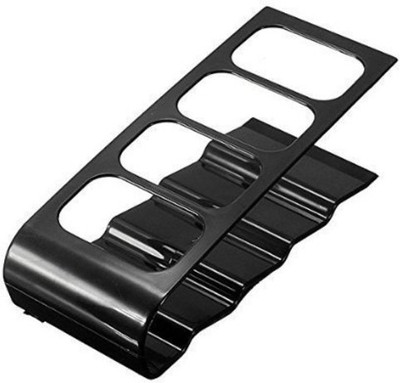 Swarish 1 Compartments Metal Mobile Phone Cordless Organizer Stand Shelf Rack Holder(Black) available at flipkart for Rs.300