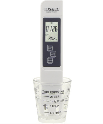 RO Service Tds & EC Meter + Temperature Display Water Purity Tester with Leather Carry Case Digital TDS Meter