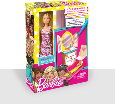 

Barbie SALON DIY(Multicolor)