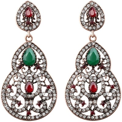 Shining Diva Stylish Fancy Party Wear  Crystal Alloy Drops & Danglers