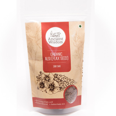 

Ancient Wisdom Brown Flax Seeds(200 g)