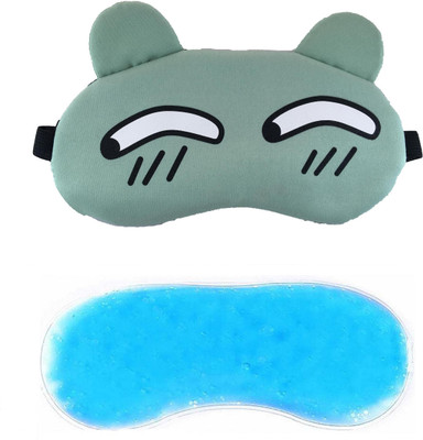 Jenna Line Green Ice Gel Eye Mask for Insomnia, Meditation, Puffy Eyes and Dark Circles(10 g)