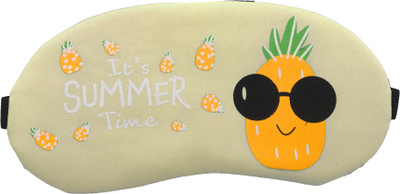 

Jenna Pine_Cream Cartoon Travel Sleeping Eye Cover Blindfold Eye Shade(Multi)