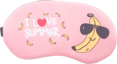 Jenna Bana_Pink Cartoon Travel Sleeping Eye Cover Blindfold(1 g)