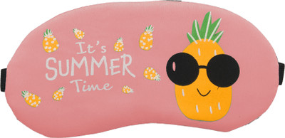 

Jenna Pine_Pink Cartoon Travel Sleeping Eye Cover Blindfold Eye Shade(Pink)