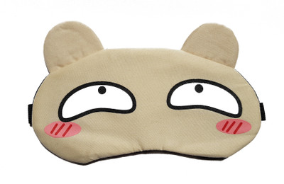 

Jenna Blush Cream Cartoon Polyester Ice Gel Eye Mask for Insomnia, Meditation, Puffy Eyes and Dark Circles(10 g)