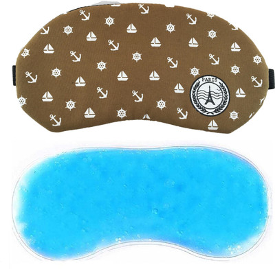 

Jenna Ship Brown Ice Gel Eye Mask for Insomnia, Meditation, Puffy Eyes and Dark Circles(10 g)