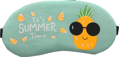 

Jenna Pine_Green Cartoon Travel Sleeping Eye Cover Blindfold(1 g)