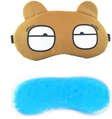 

Jenna Eyes Brown Ice Gel Eye Mask for Insomnia, Meditation, Puffy Eyes and Dark Circles(10 g)