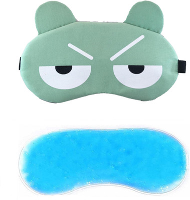 

Jenna 2Line Green Ice Gel Eye Mask for Insomnia, Meditation, Puffy Eyes and Dark Circles(10 g)